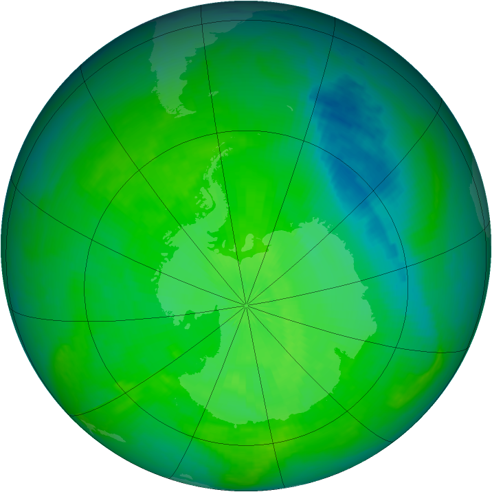 Ozone Map 2002-11-12